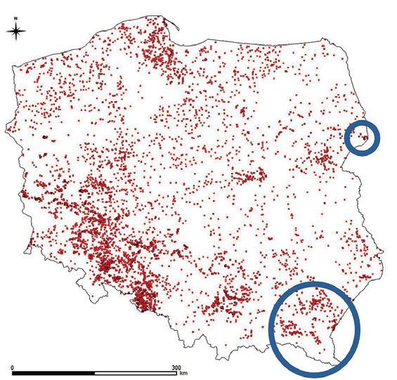 Źródło danych o stanie realizacji prac AZP: NID magana jest badaniami geofizycznymi, odwiertami oraz odkrywkami glebowymi, badaniami wykopaliskowymi (sondażowymi), a także licznymi analizami i