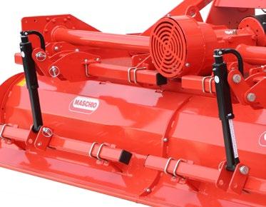 sprzętu. Regulacja maski Regulacja maski odbywa się za pomocą podnośnika dostępnego w wersji sprężynowej, mechanicznej lub hydraulicznej w zależności od modelu.