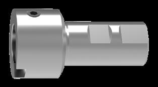 System modułowy, akcesoria SpinTools Adapter DIN 1835-B z wewnętrznym doprowadzeniem chłodziwa STM OAL BD DIN 1835-B BD SZID OAL WT 62 104.