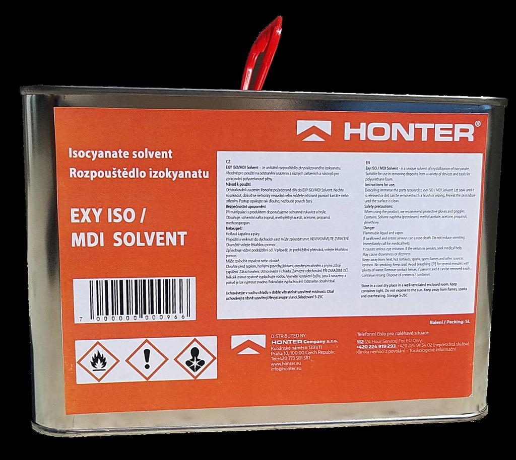 i narzędzi EXY PUR SOLVENT (roz- EXY PUR Solvent