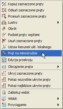 Pręty na mimośrodzie 9.