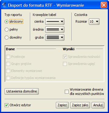 Wymiarowanie zbiorcze 14.