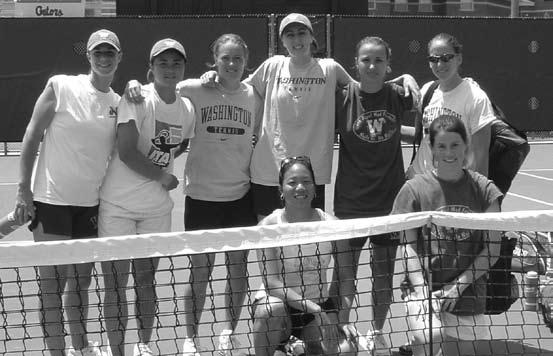 NCAA Regional final W, Illinois, 4-0 Patty McCain Seattle, Wash. NCAA Round of 16 W, Tennessee, 4-3 Patty McCain Stone Mountain, Ga. NCAA Quarterfinals L, Florida, 0-4 Patty McCain Stone Mountain, Ga.