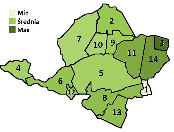 Lp. Sołectwo Azbest w tonach w przeliczeniu na 100 mieszkańców Udział procentowy budynków generujących emisje niskie Syntetyczny wskaźnik Perkala 9 Raczkowice 0,146 1,000 1,146 10 Raczkowice Kolonia