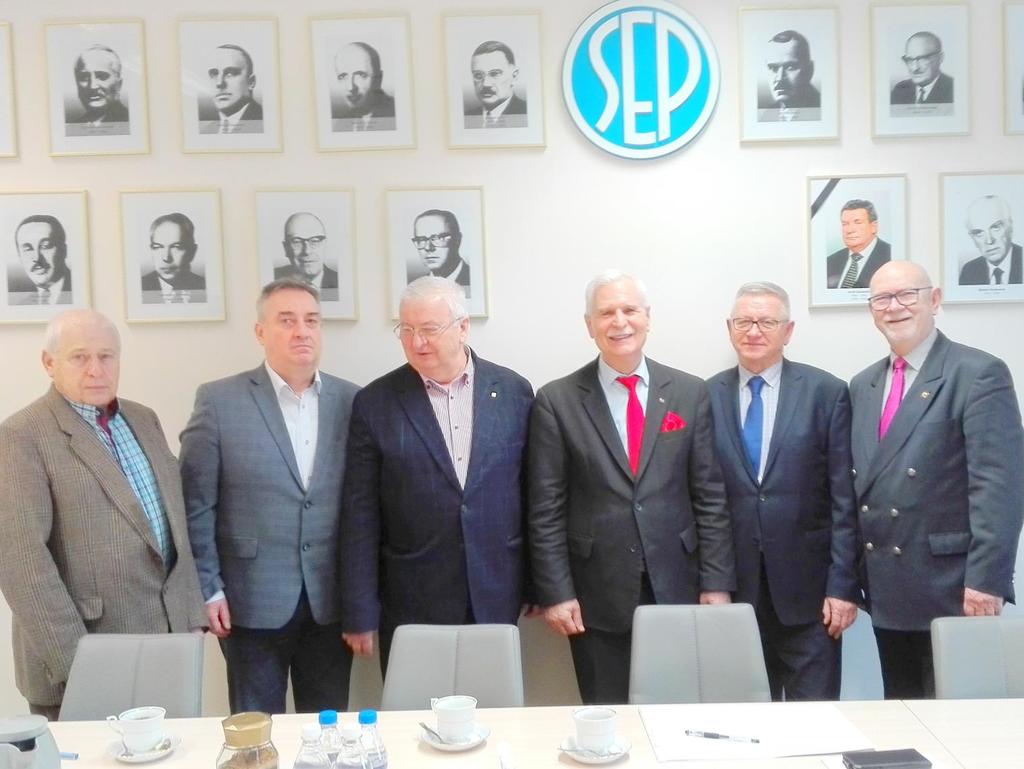 CENTRALNA KOMISJA ORGANIZACYJNA W styczniu nasz przedstawiciel, Zenon Lenkiewicz został powołany do Centralnej Komisji Organizacyjnej SEP.