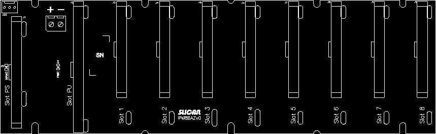 Ilustracja 3.3: IPM032.2U płyta bazowa IPM8BAZv0 Ilustracja 3.4: IPM032.