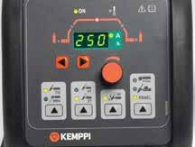 Dane techniczne MasterTig LT 250 Zakres napięcia zasilania DC 40-100 V Wejściowa moc znamionowa 8,6 kw / 9,1 kva Prąd zasilania, I1maks. TIG 155 A MMA 230 A Prąd zasilania, I1skut.