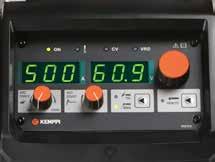 przy 40 C (TIG) 60% 400 A / 26 V 500 A / 30 V 100% 310 A / 22,4 V 390 A / 25,6 V Maks.