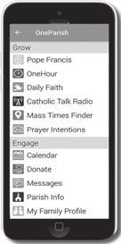 Free App or Visit MY.ONEPARISH.COM EDWARD A.