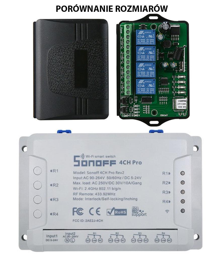 Podstawowe parametry: Napięcie działania: AC-DC szeroki zakres 7V-36V Maksymalne obciążenie na jeden przekaźnik - 1000W Funkcje wyjścia: przekaźnik, sygnał wyjścia Tryby pracy: jog, self-locking,