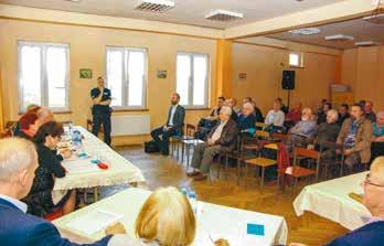 40 MOJA SPÓŁDZIELNIA 5/2019 Osiedle Centrum Osiedle Centrum Osiedle Centrum Do służb mundurowych i Urzędu Miasta Zebranie Członków SSM z osiedla Centrum, jakie odbyło się 9 kwietnia br.