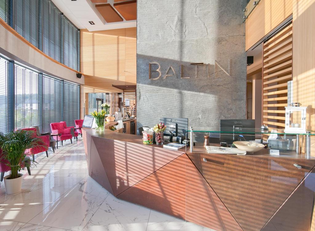 BUTIKOWY CHARAKTER Baltin Hotel & SPA **** zaskakuje stylem, dbałością o detale wykończenia i unikalnym designem wnętrz.