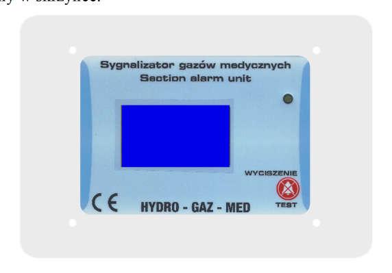 Sygnalizator zdalny pracuje w sposób identyczny
