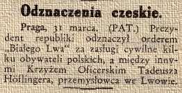 roku. Na tej samej tablicy poniżej wspomnienie o Władysławie Höflingerowej zmarłej dwadzieścia lat później 2 VII 1971 roku.