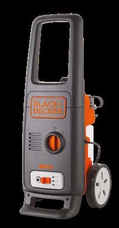 BXPW1600PE MYJKA CIŚNIENIOWA 1600 W MAX MAX MAX 220/240V 420 L/h 1 5 bar 50 C 1,6 KW AR-BXPW1600PE Kod EAN 8016287141208 Zawór wlotowy wody na szybkozłącze z filtrem wody Wbudowany schowek na