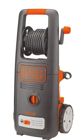 BXPW1800PE MYJKA CIŚNIENIOWA 1800 W MAX MAX MAX 220/240V 440 L/h 1 5 bar 50 C 1,8 KW AR-BXPW1800PE Zawór wlotowy wody na szybkozłącze z filtrem wody Wbudowany schowek na kabel Uchwyt na akcesoria