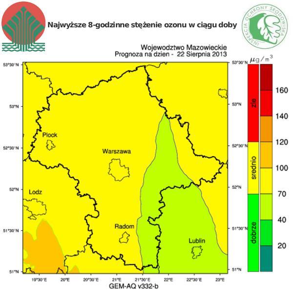 Zaleca się unikanie lub ograniczenie do minimum czasu przebywania na powietrzu, zwłaszcza przez kobiety w ciąży, dzieci i osoby starsze oraz przez osoby z astmą, chorobami alergicznymi skóry, oczu i