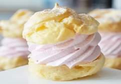 1000g Eclair Mix, 1500g jaja, 1000g olej Top Q, 1000g woda 50ºC Ciasto parzone Eclair Mix Dawn 15kg 1.