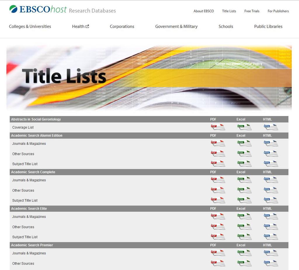 EBSCOhost research
