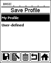 9.13 Создание и сохранение профиля сварки («Save Profile») Корректировка существующего профиля (кроме профилей 2-6) 1.