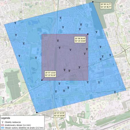 4 WARSZAWA WOLA (Miejski Urban) RYSUNEK 10 Obszary oraz