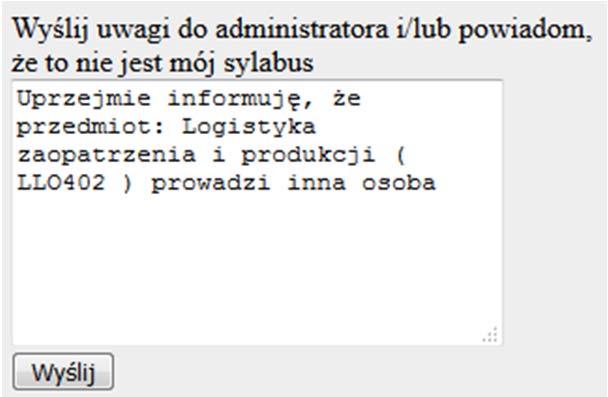 Szanowni Państwo, w związku z koniecznością przygotowania nowych sylabusów przygotowano formularz online, w którym należy wypełnić sylabus.