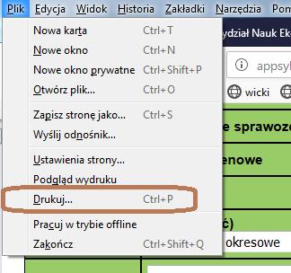 W tym celu należy zaznaczyć pole Zatwierdź i zakończ oraz użyć przycisku Zatwierdź i zakończ w prawym górnym rogu formularza.