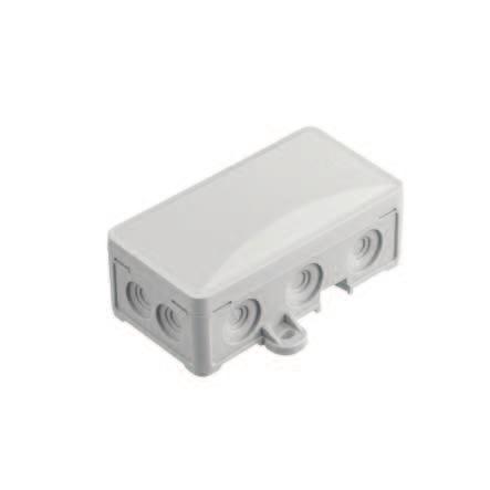 Mounting boxes 21 PE PP IP5, natynkowe, hermetyczne Facing wall, hermetic boxes Puszka hermetyczna 90x5 klik Hermetic boxes 90x5 klik Puszka hermetyczna 90x90 klik Hermetic boxes