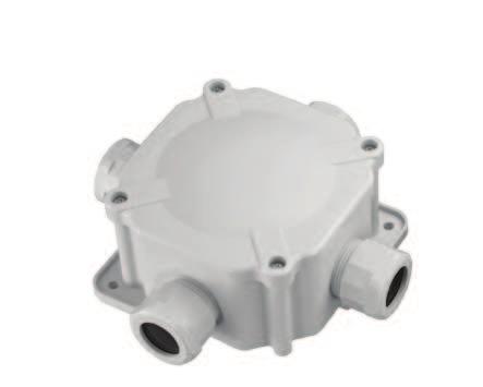 0036 IP67 75mm 75mm 33mm 50/1 97mm 97mm 7mm 20/1 15mm 15mm 56mm 16/1 Uwagi / remarks: Kolor / colour : RL7035, IP67, Materiał / material: P Dławik / gland : PG16 Podano wymiary
