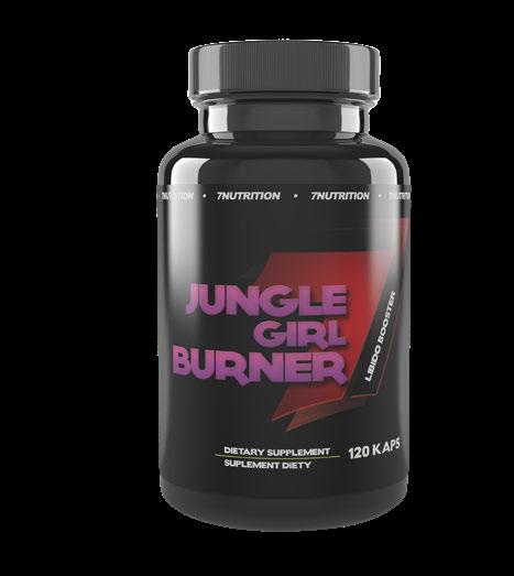 KATALOG PRODUKTÓW JUNGLE GIRL BURNER JUNGLE GIRL BURNER 32 Jungle Girl Burner to nie tylko spalacz tłuszczu. To perfekcyjny środek dla każdej kobiety.