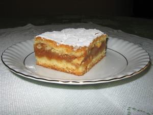 Dominika Osiak Kącik kulinarny Szarlotka Składniki: Ciasto 4 szklanki mąki 2 łyżeczki proszku do pieczenia 3/4 kostki margaryny 1 szklanka cukru 1 cukier waniliowy 2 całe jajka + 2 żółtka 3 łyżki