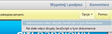 W celu złożenia wniosku należy wybrać z menu Wnioski elektroniczne, a następnie jeden z interesujących nas obszarów.