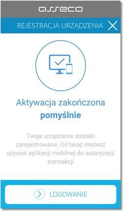 [DALEJ]. System weryfikuje również poprawność kodu weryfikacyjnego, w przypadku błędnie wprowadzonej wartości zostanie zaprezentowany komunikat walidacyjny: "Nieprawidłowy PIN lub kod weryfikacyjny".