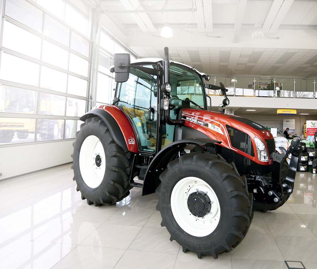Z nami na każdym polu kwartalnik 23 2019 LATO 2019 Ciągnik koncepcyjny Fiat Centenario, został stworzony przez Centrum Wzornictwa CNH