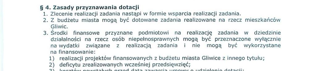 skonalena umejętnośc społecznych osób poprzez organzację szkoleń, warsztatów ntegrację osób nepełnosprawnych 5 2.