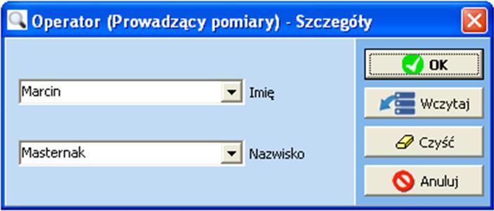 Obsługa wszystkich okien ze szczegółami jest analogiczna (Rys. 16, Rys. 17a, Rys. 17b).