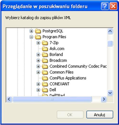 Otwiera się okno (można je powiększać) z listą elementów (baterii, obiektów, właścicieli) zapisanych w bazie (Rys. 20)