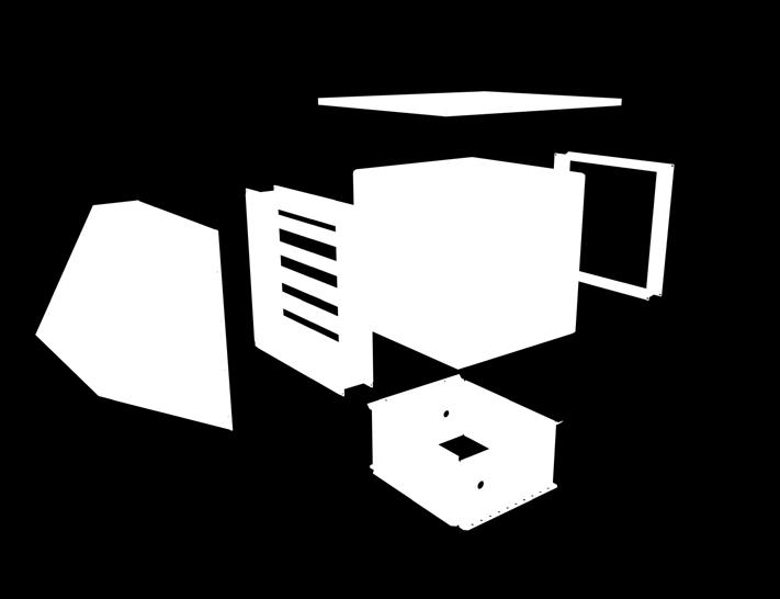 Wetylatory uiwersale NOBOX (5) (1) (2) (3) (6) (4) (1) ABH - wyrzutia Wyrzutia skuteczie chroiąca wetylator przed deszczem. Wykoaa z ocykowaej blachy stalowej.