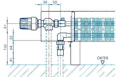 zaworu* 30 5 4 3 80 80 30 6 Głębokość obudowy kołpakowej mm 30 30 A mm B mm 4 80 34 9 PowerKon + F 30 30 80 30 5 4 6 3 Przyłącze