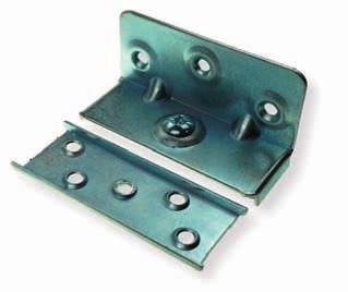 CONNECTING FITTINGS / CONNECTING FITTINGS / BED CONNECTOR x1 ZACZEP DO ŁÓŻKA x1 ANGLE BRACKET for es
