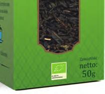 Nowa linia produktów ekologicznych AROMAT ZDROWIA 7,90 7,90 ZIOŁA WSPOMAGAJĄCE PRACĘ WĄTROBY Z POKRZYWĄ (sypane) 50g Składniki: liść pokrzywy (50%), ziele