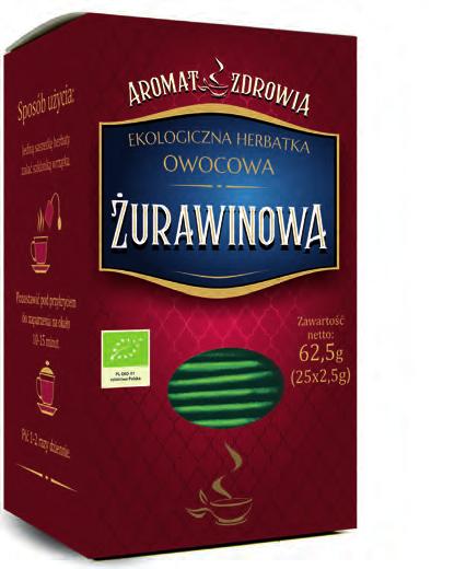 Nowa linia produktów ekologicznych AROMAT ZDROWIA 7,90 8,90 HERBATKA