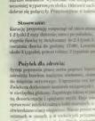 ciemnych winogron, nasion wiesiołka i jemioły.