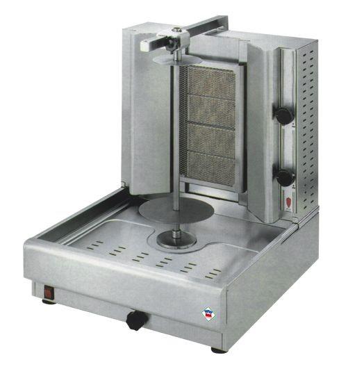 Zadanie 34. Na rysunku przedstawiono grill. rożen. griddle. salamander. Zadanie 35. Kuter należy stosować do Zadanie 36.