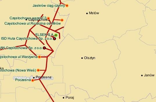 Gazownictwa sp. z o.o. posiada zawarte umowy na świadczenie usługi dystrybucji paliwa gazowego. 6.