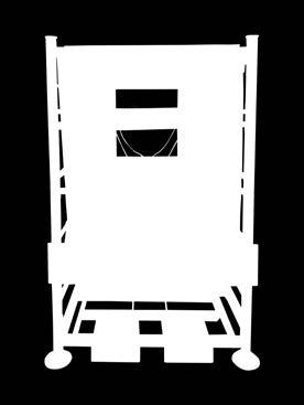 / pcs Kontener 1,9 m 3 / Container 1,9 m 3 Indeks/ Index 091313 1315 x 1335 x h 1970 mm Pojemność/ Capacity: 1,9 m 3 Waga/ Weight: 220 kg Ładowność/ Load capacity: 200 kg Sztaplowanie/ Stacking: 3