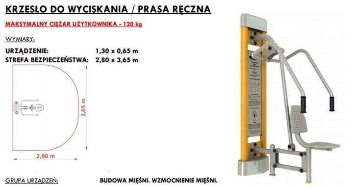 Wyknanie wszystkich prac budwlanych i mntażwych (mntaż urządzeń zabawwych wg instrukcji prducenta raz urządzeń d ćwiczeń wg instrukcji prducenta). 8.