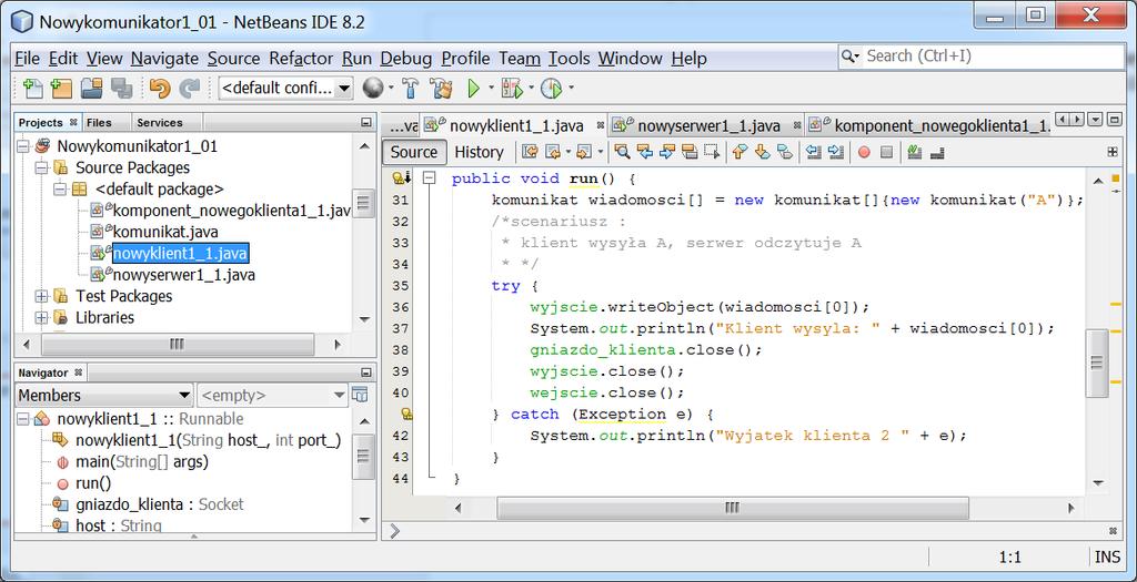 4. Oto zmiana, jaka należy wykonac w kodzie w kodzie klienta klasy nowyklient1_1.