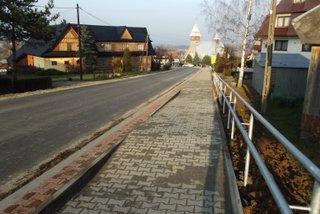 Rozbudowa drogi powiatowej nr 1653K Szafary- Ząb w