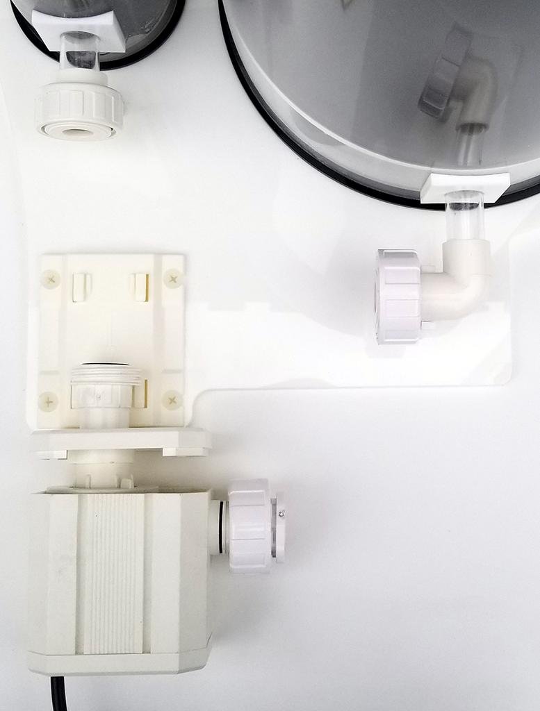 4. Instalacja i Konfiguracja Głównej Pompy - AC3/4 1. Umieścić główną pompę cyrkulacyjną blisko reaktora i podstawy pompy.